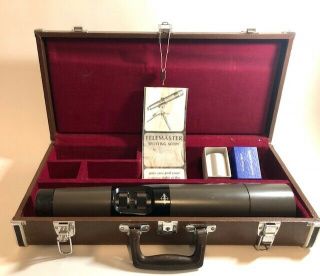 Vintage Swift Spotting Scope 841 Telemaster 60x With Hard Shell Case