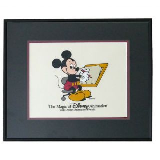 Magic Of Disney Framed Animation Cel Mickey Mouse Florida