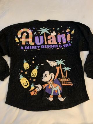 Disney Halloween Aulani Resort Spirit Jersey Size Medium Nwt