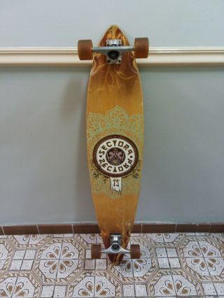 Sector 9 Pintail 46 " Fish Style Longboard Skateboard Bamboo Vintage