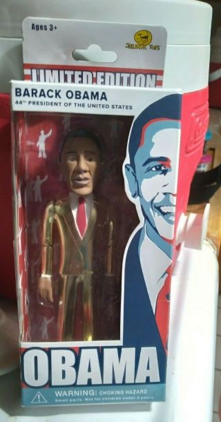 Jailbreak Toys Barack Obama Limited Edition (gold Suit Inaugural) 1289/3000