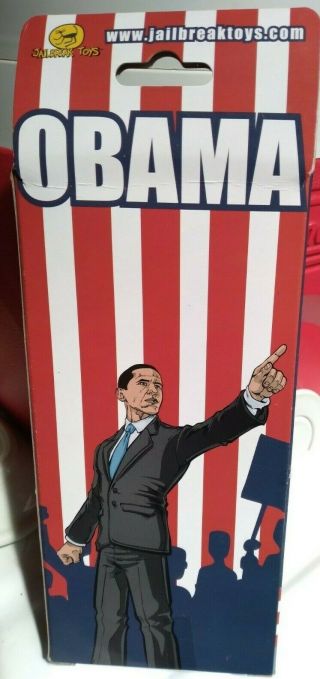 JailBreak Toys Barack Obama Limited Edition (Gold Suit Inaugural) 1289/3000 3