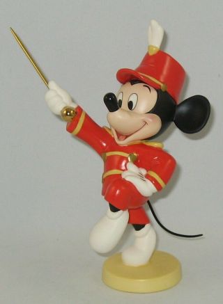 Disney Wdcc Mickey Mouse Club " Mickey Mouse / Strike Up The Band " W/coa No Box