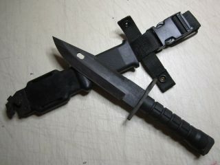 Vintage Ontario Knife Co M - 9 Black Scabbard Nr