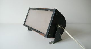 Lampe Applique En Metal Laque Noir Dans Le Gout Le Corbusier Vintage Annees 50