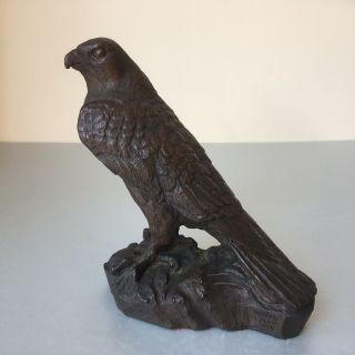 1979 Vintage North Light Cold Cast Bronze Eagle Figurine.  Bird Of Prey