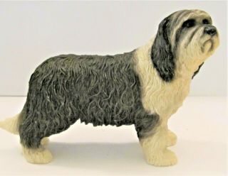 Leonardo Resin Dogs Figures - Bearded Collie Standing