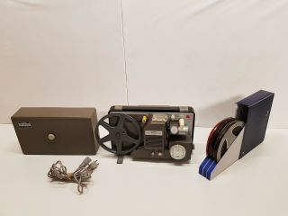 Vintage Canon S - 400 Cine Projector Standard 8 Movie Projector & Films Test