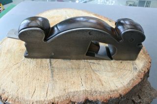 Vintage Rosewood Infill Shoulder Plane By W.  T.  Thackeray Cutter 7 X1 - 3/8 Ins.