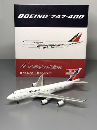 1/400 Phoenix Models Philippine Airlines Boeing 747 - 400 Rp - C7475