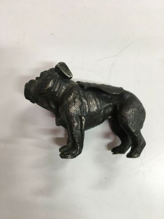 Saratoga Springs,  York Metal Bulldog Figure