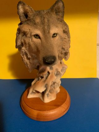 Mill Creek Studios 71170 Wolf Sculpture Randall Reading Limited Edition