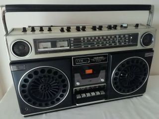Vintage Radio - Cassette Player/recorder Toshiba Rt - 8840s From 1979