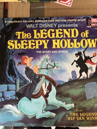 The Legend Of Sleepy Hollow Disney Record