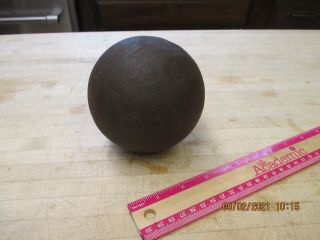 Possible Civil War 12lb.  Cannon Ball Solid Shot ?
