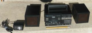 Vintage Japan Panasonic Rx - C20 Cassette Am/fm Stereo/boom Box Serviced/works Grt