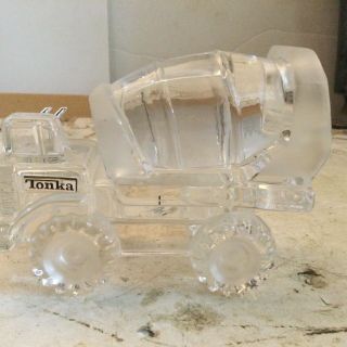 Vintage Tonka Toy Glass Cement Mixer Truck Made In Germany Tonka 1989