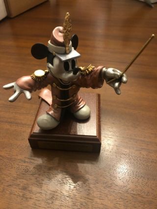 Hudson Creek Disney Mickey Mouse The Band Concert Pewter Figurine Mib 179/500