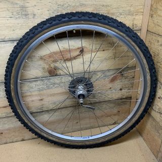 Vintage 26 " Ritchey Vantage Expert Mtb Rear Wheel,  Shimano Deore Dx 7s Mega Bite