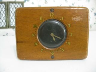 Antique Automobile Clock - Pull To Wind -