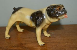 Vintage 6 1/2 " Long Morton Studios Bulldog Figurine