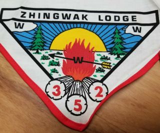 Oa Zhingwak Lodge 352 Twin City,  Indiana Neckerchief