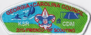 Csp - Georgia - Carolina Council Sa - 32.  1 - Fos - 2013 - Ksr - Cdm - Aquatis & Camping