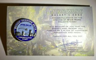 Disneyland Cast Member Exclusive Star Wars Galaxy 