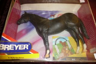 Breyer Traditional Horse 1160 Blue Roan American Quarter Horse Aqha