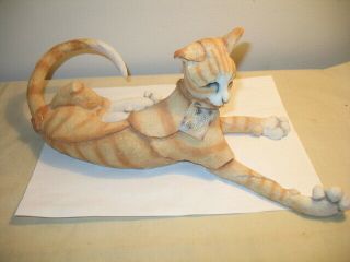 Country Artists A Breed Apart Marmalade Cat 2002 Orange Tabby