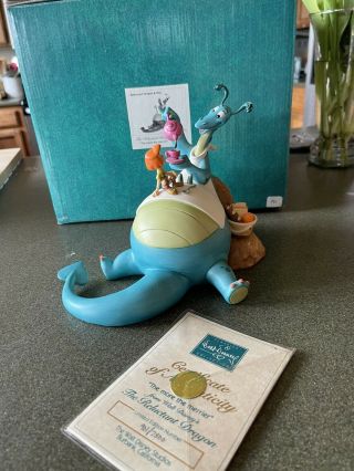 Wdcc The Reluctant Dragon & Boy W/coa Disney