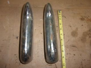 1949 Chevy Coupe Rear Bumper Guards 1950 1951 Oem