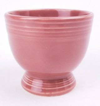 Vintage Fiesta Rose Egg Cup Fiestaware 1950’s Color Pink Rose
