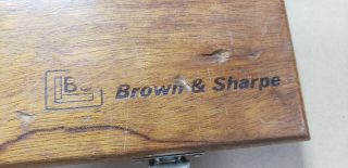 Brown&Sharpe depth MICROMETER 0 - 6 inch VINTAGE 3