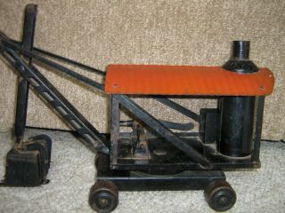 Vintage Keystone Steam Shovel Pressed Steel Toy All 1925
