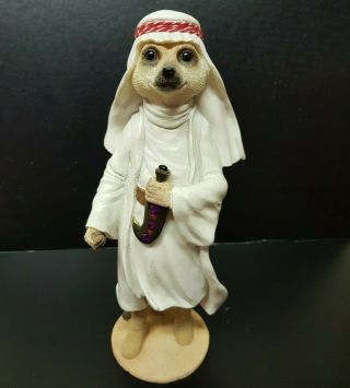 Country Artists Magnificent Meerkats Lawrence Or Arabia Figurine 2010 11 " Tall