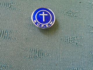 Vintage Nur - National Union Of Funeral & Cemetery Workers - Trade Union Badge