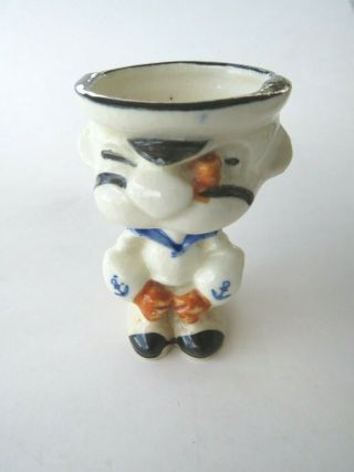 Rare Vintage Popeye Egg Cup Japan