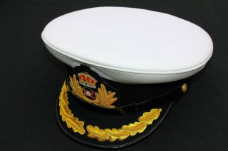 Royal Marine Ship White Star Line Hats Titanic Captain Smith Hat Size 59