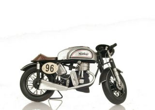 Norton Manx 500 1952 British Racing Motorcycle Metal Model 11 " Collectible Decor