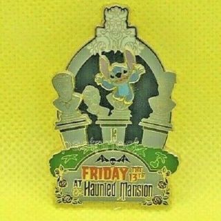 Disney Le Pin Stitch W/ Busts Friday The 13th Haunted Mansion Wdw 50 Years 2021