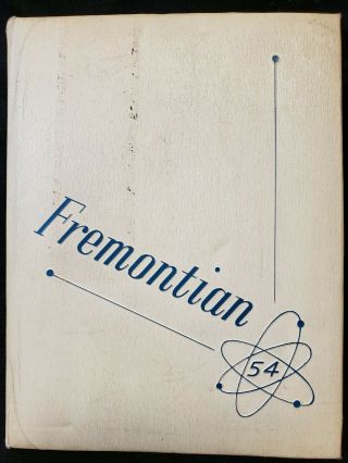 1954 John C Fremont High School Yearbook Los Angeles California 