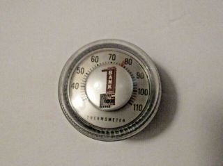 Vintage National Bank Of Commerce Advertising Thermometer Minneapolis Honeywell