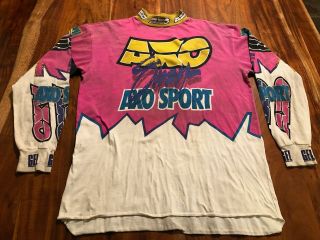 Vintage Axo Sport Motocross Jersey - Size Xl