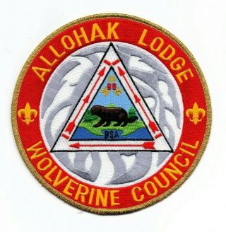 Boy Scout Oa 88 Allohak Lodge Jacket Patch