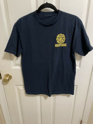 Honolulu Hawaii Fire Dept.  Search And Rescue Med Navy Short Sleeve T - Shirt