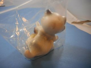 Vintage Josef Originals Cat Figurines Playing with Kitten AND BALL OF YARN 3