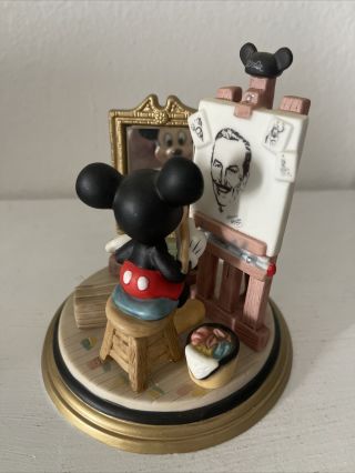Disneyland Disney Parks Mickey Mouse Self - Portrait Figurine