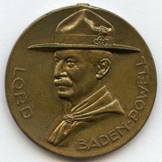 Nederland World Scout Jamboree 1937 Medal 30mm
