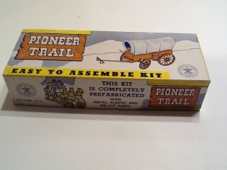 Construction Kit / Covered Wagon 502 / Pioneer Trail - Boy Scout Bsa A132/6 - 11